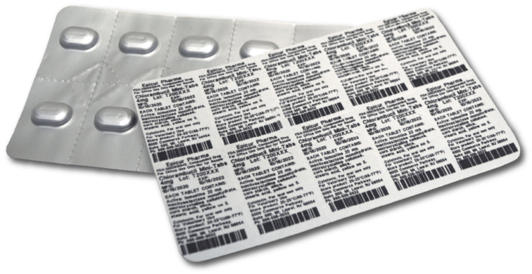 Epicur Pharma Blister Packs