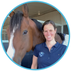 Sarah Gough with Horse